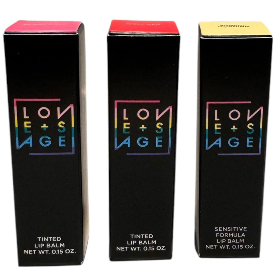 Love + Sage Top Picks Lip Balm 3-Pack