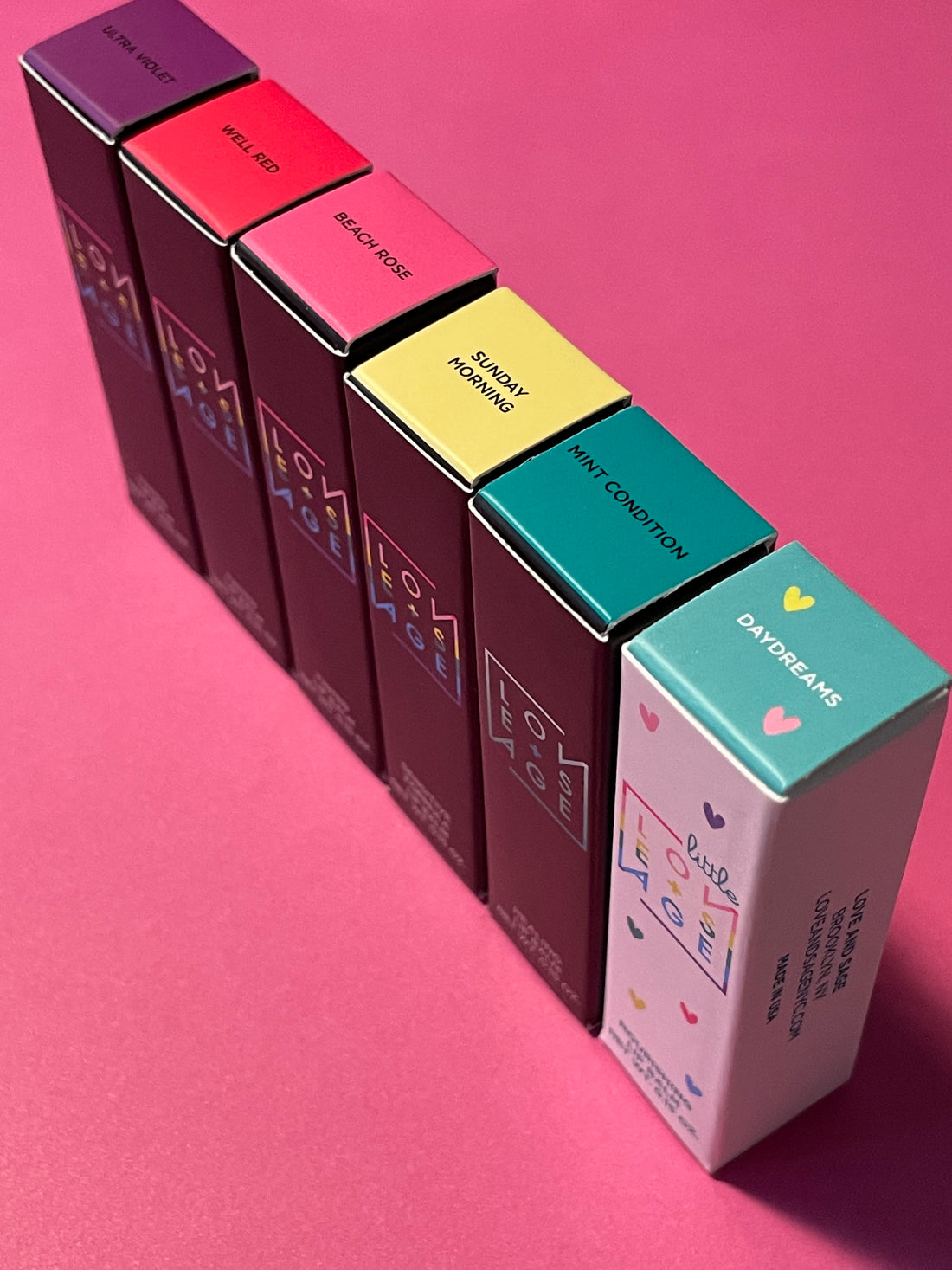 The Love + Sage Lip Balm Collection