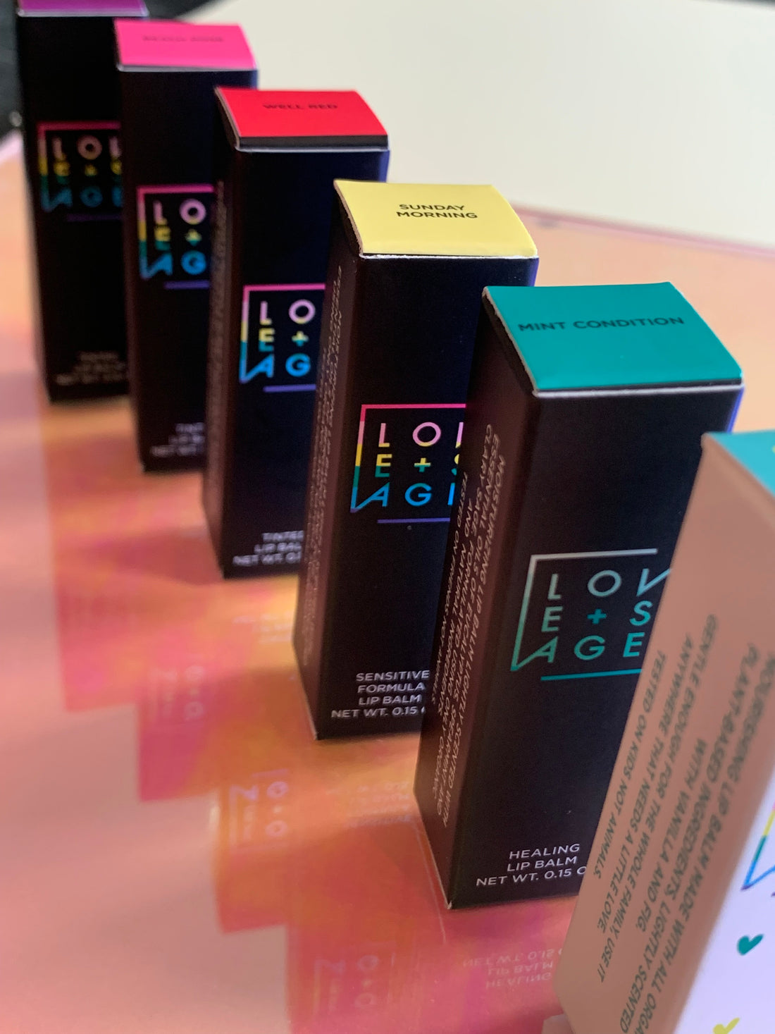 The Love + Sage Lip Balm Collection