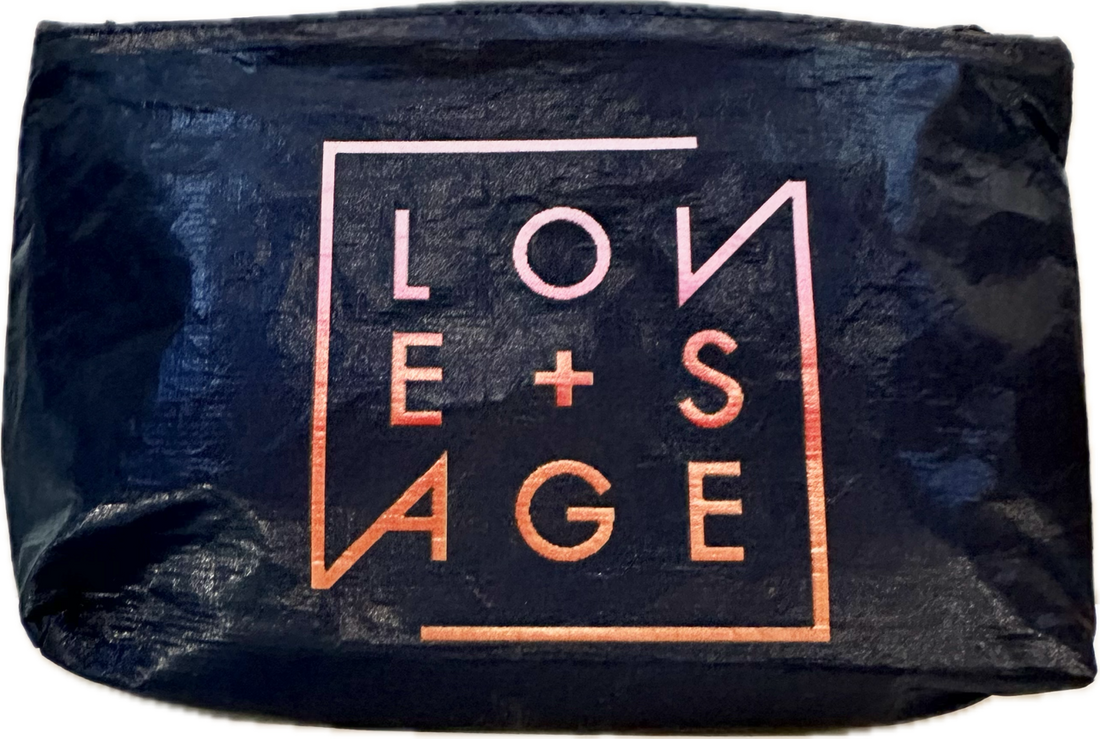 Love + Sage Small Tyvek Makeup Bag